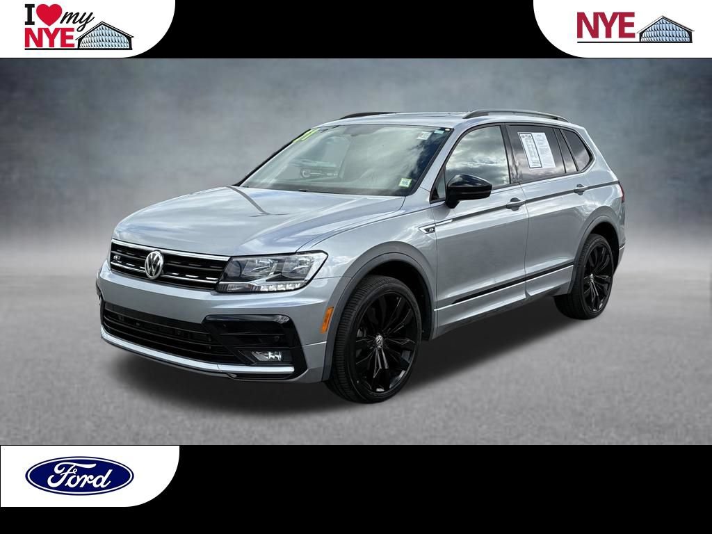 Used 2021 Volkswagen Tiguan SE R-Line w/ 3rd Row Seat Package AWD/4WD image 1
