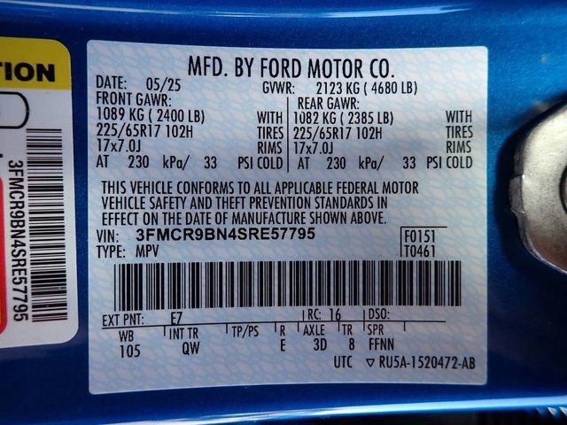 Certified 2025 Ford Bronco Sport Big Bend w/ Convenience Package image 21