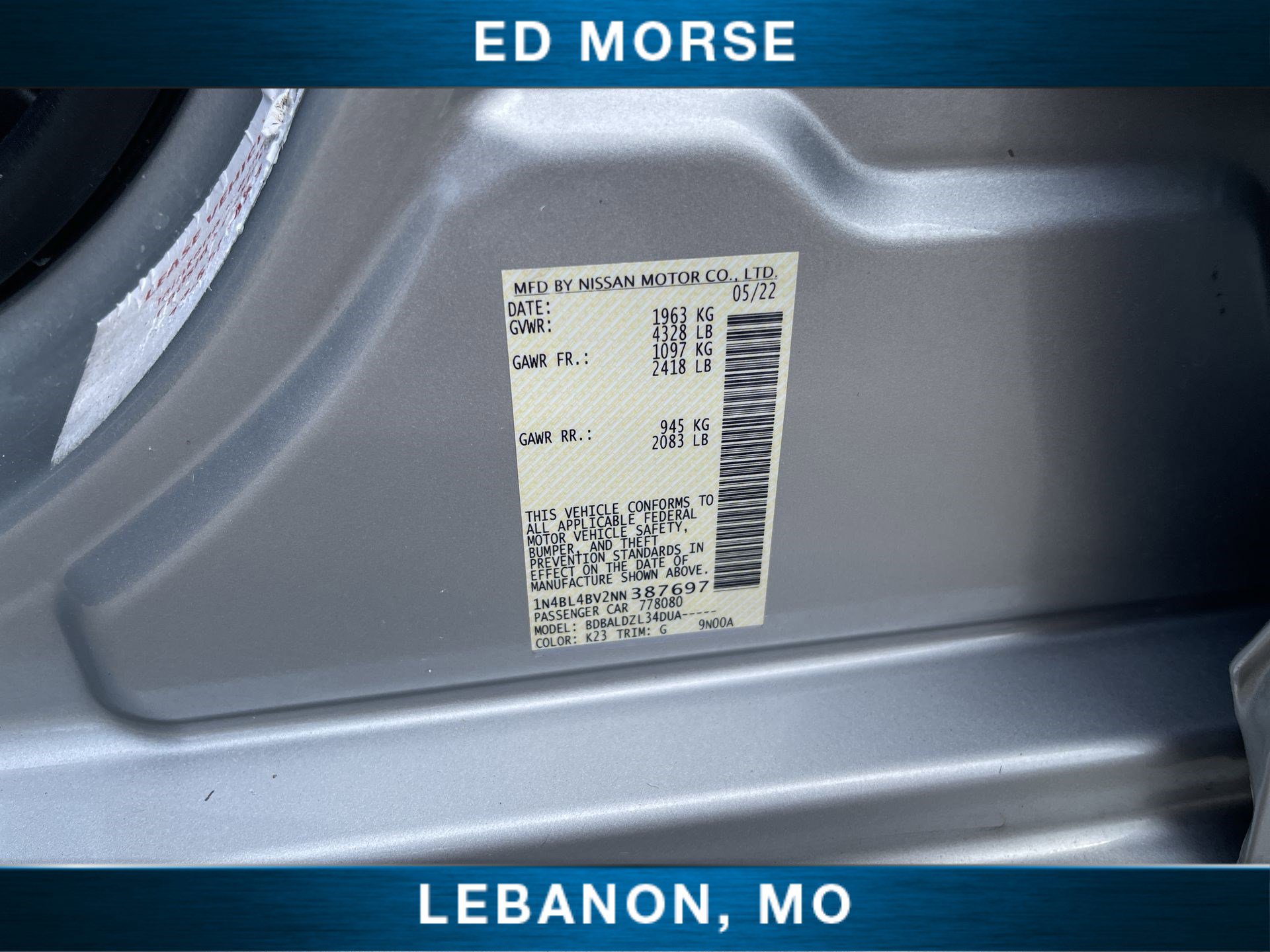 Used 2022 Nissan Altima 2.5 S FWD image 31