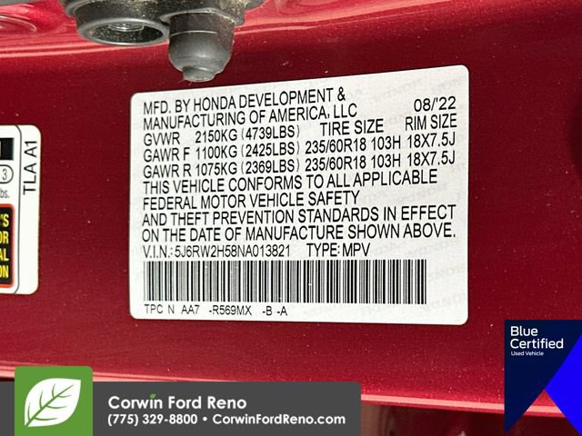 Used 2022 Honda CR-V EX image 35