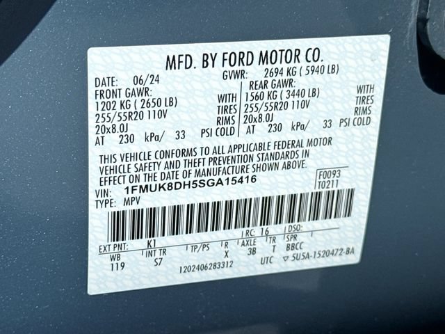 Certified 2025 Ford Explorer Active w/ Active Comfort Package AWD/4WD image 42