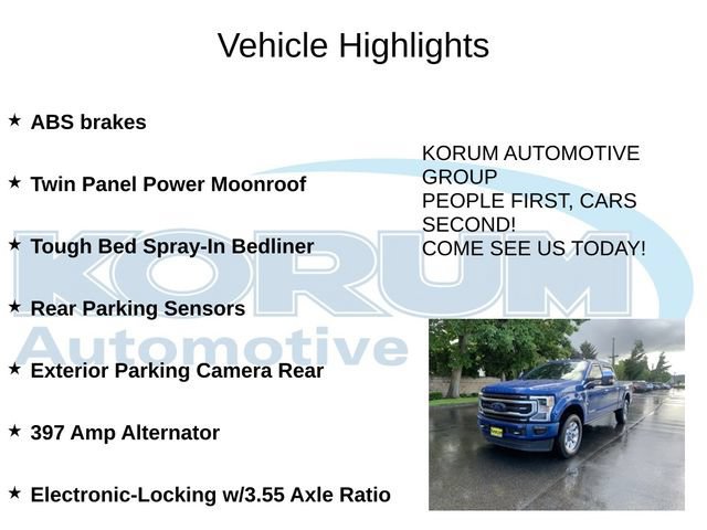 Certified 2022 Ford F350 Platinum AWD/4WD image 12