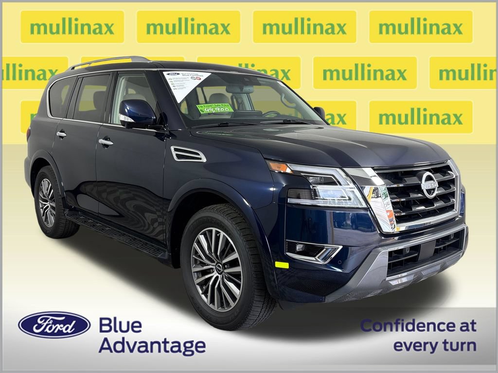 Used 2024 Nissan Armada SL w/ Captain's Chairs Package AWD/4WD video 2