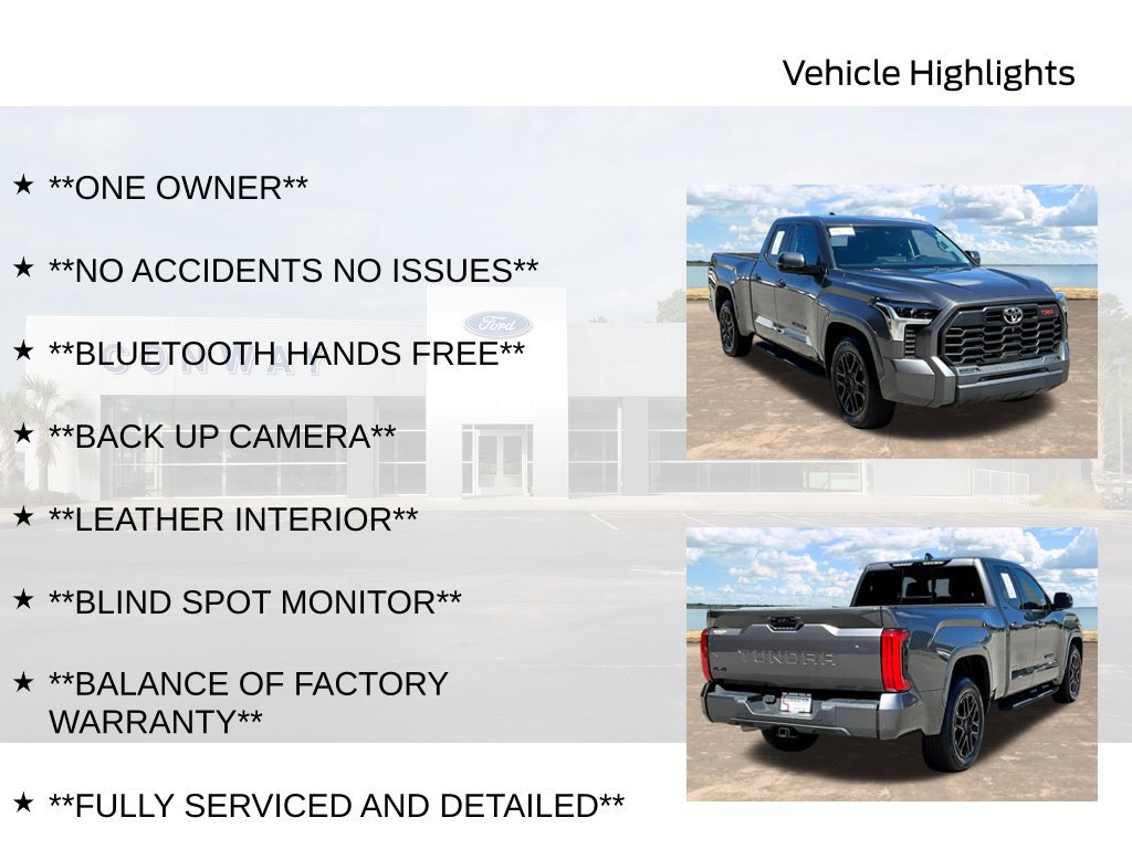 Used 2023 Toyota Tundra SR5 w/ TRD Sport Premium Package AWD/4WD image 6