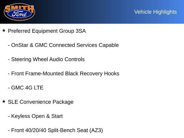 Used 2019 GMC Sierra 1500 SLE w/ SLE Value Package AWD/4WD image 10