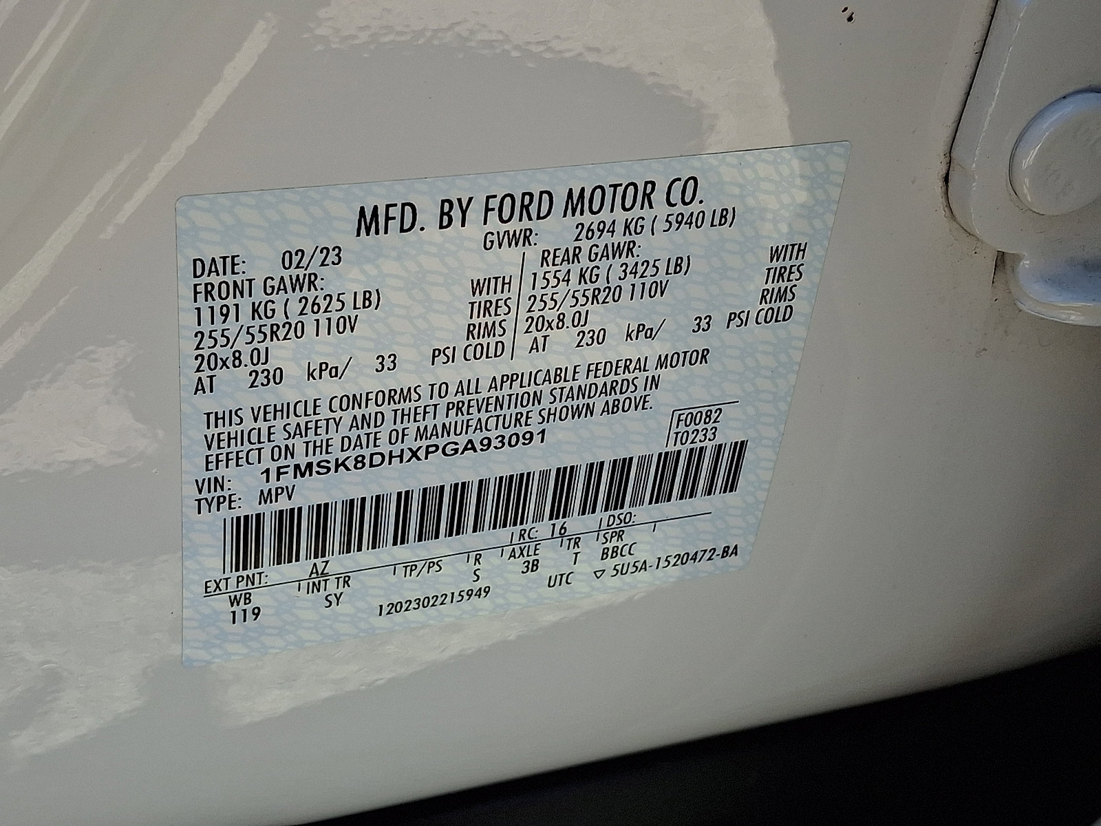 Certified 2023 Ford Explorer XLT w/ Equipment Group 202A AWD/4WD image 31
