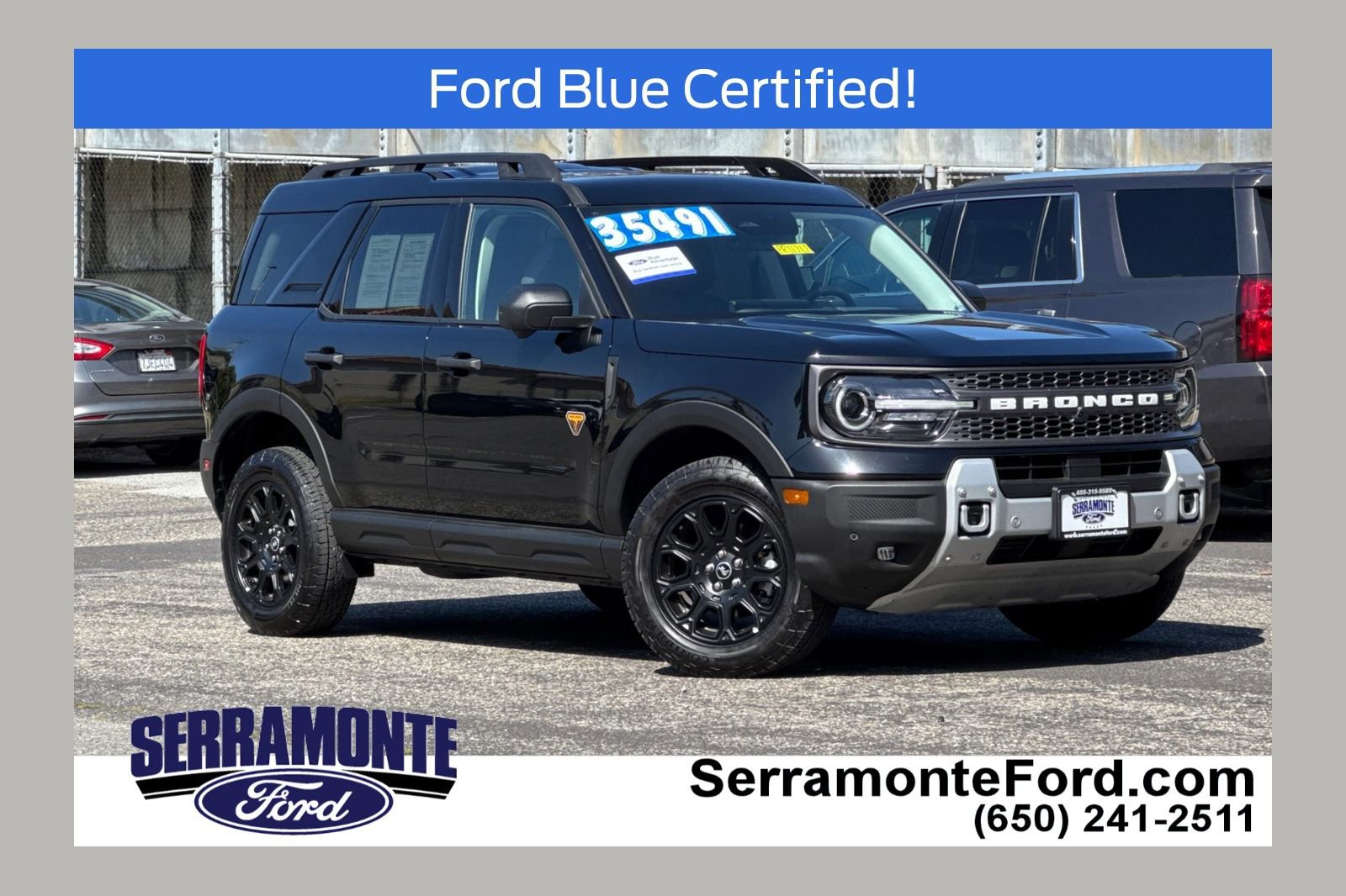 Certified 2025 Ford Bronco Sport Badlands