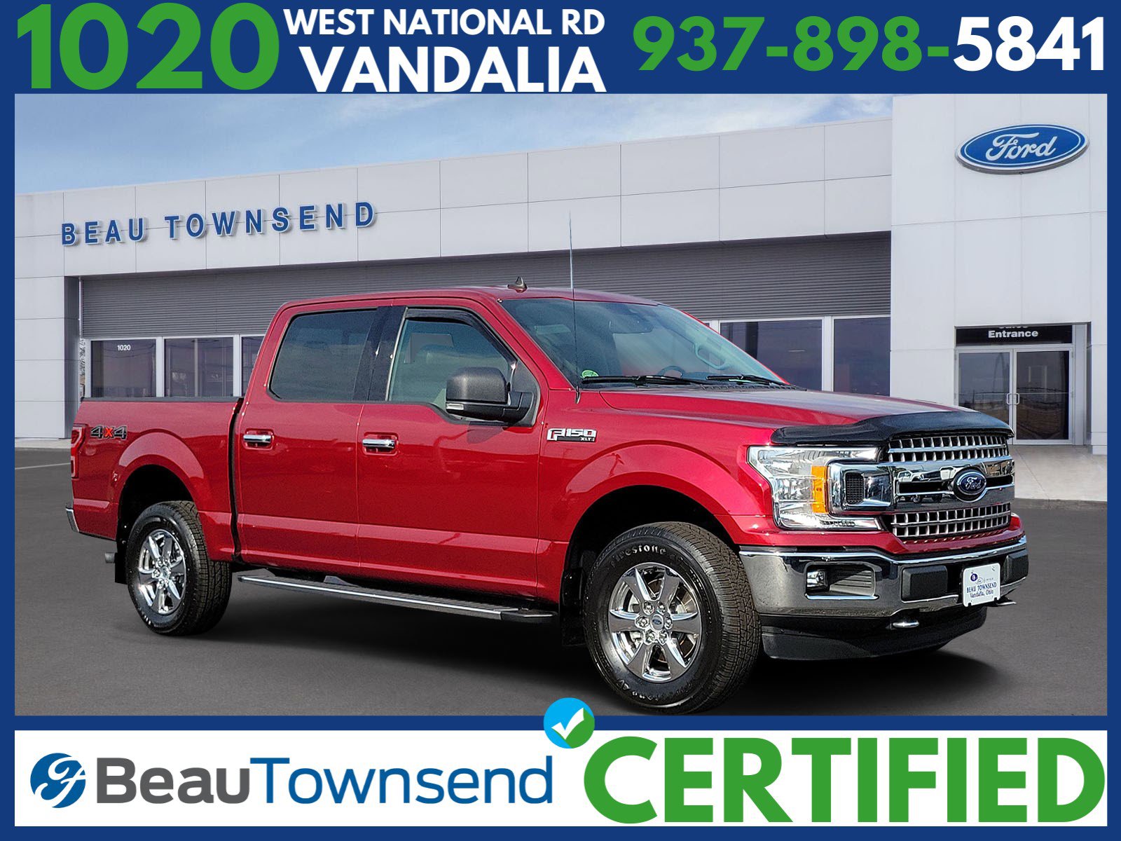 Certified 2019 Ford F150 XLT w/ Equipment Group 302A Luxury