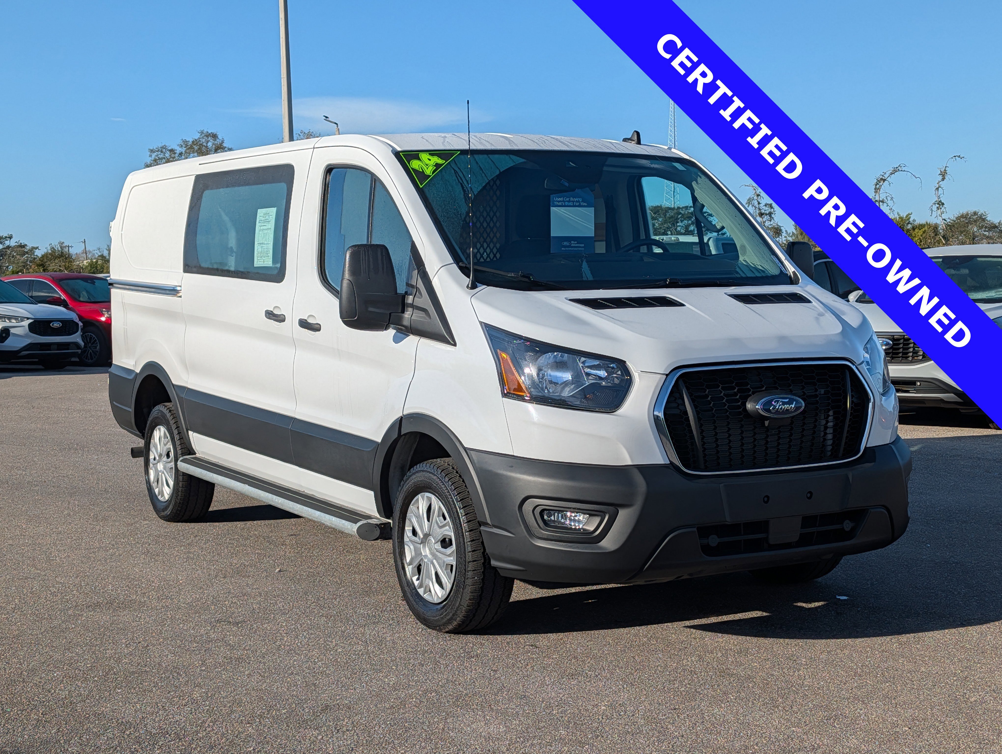 Certified 2024 Ford Transit 250 Low Roof w/ Exterior Upgrade Package RWD image 3
