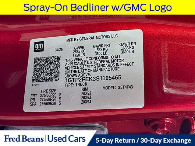 Used 2025 GMC Canyon Denali AWD/4WD image 38