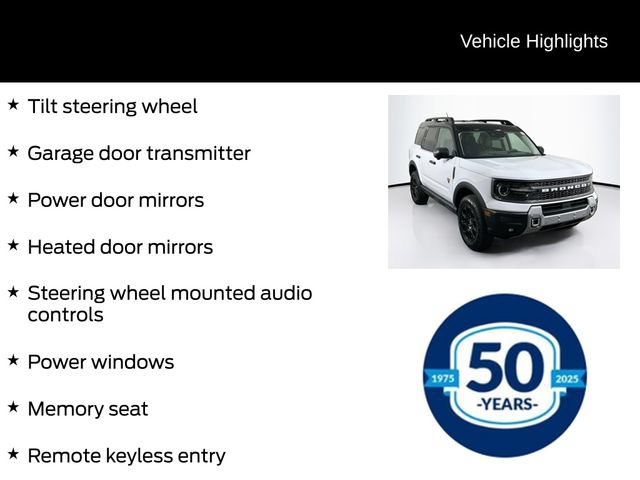 Certified 2025 Ford Bronco Sport Badlands AWD/4WD image 16
