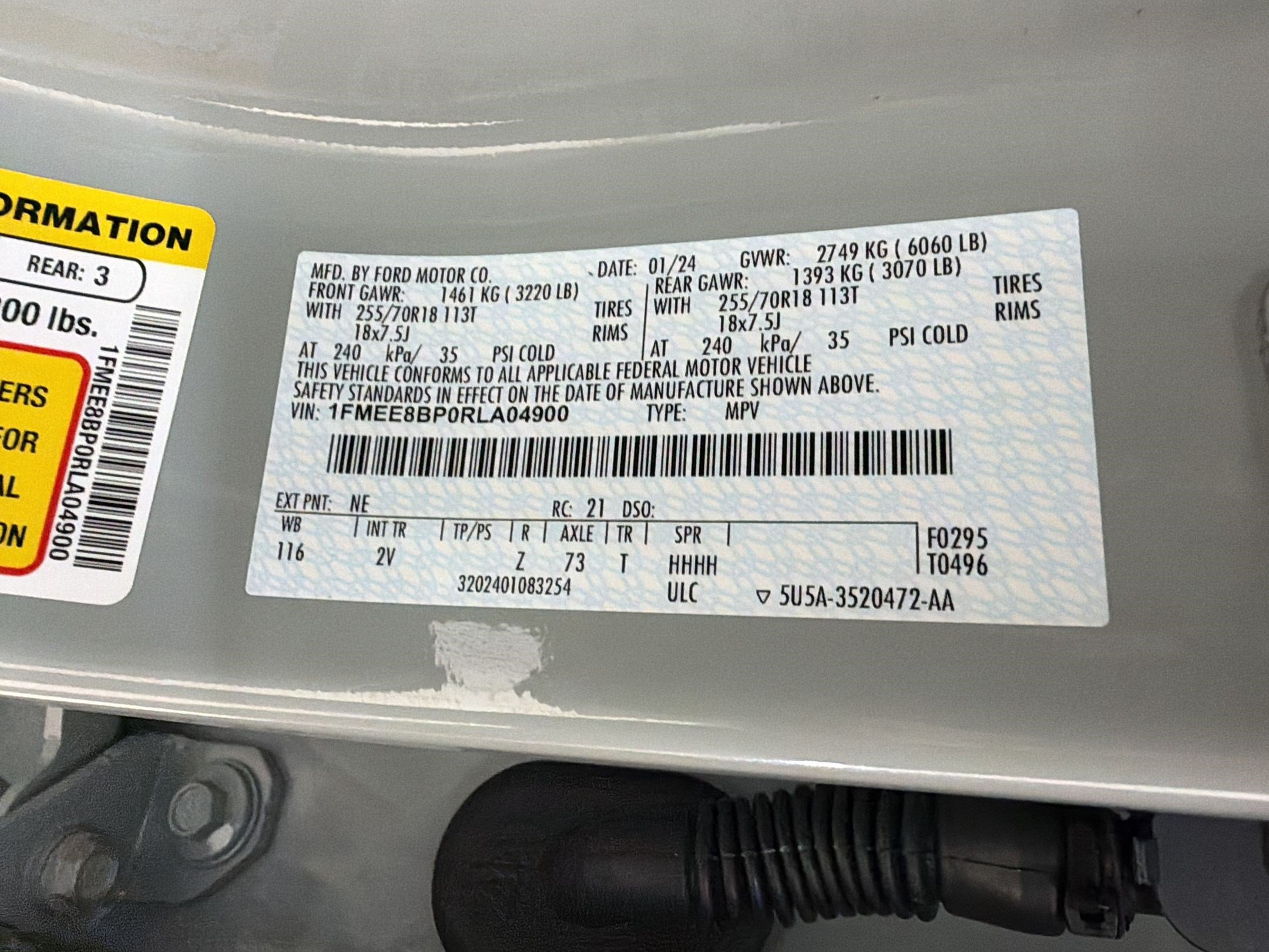 Certified 2024 Ford Bronco Outer Banks AWD/4WD image 25