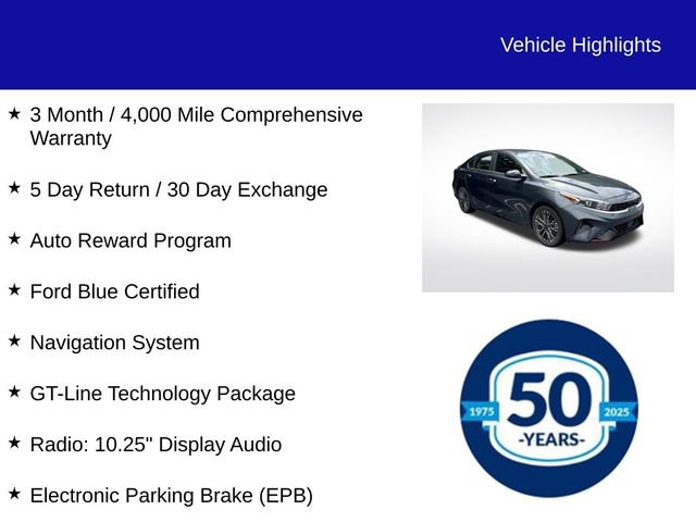 Used 2023 Kia Forte GT-Line w/ GT-Line Technology Package FWD image 5