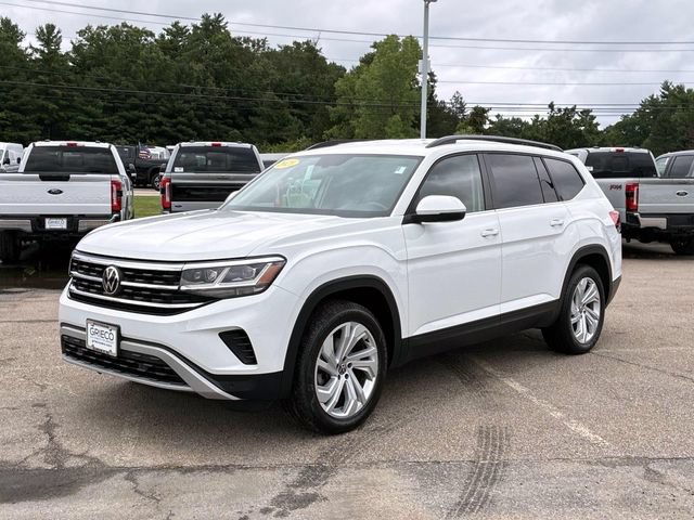 Used 2021 Volkswagen Atlas SE w/ Towing Package AWD/4WD image 3