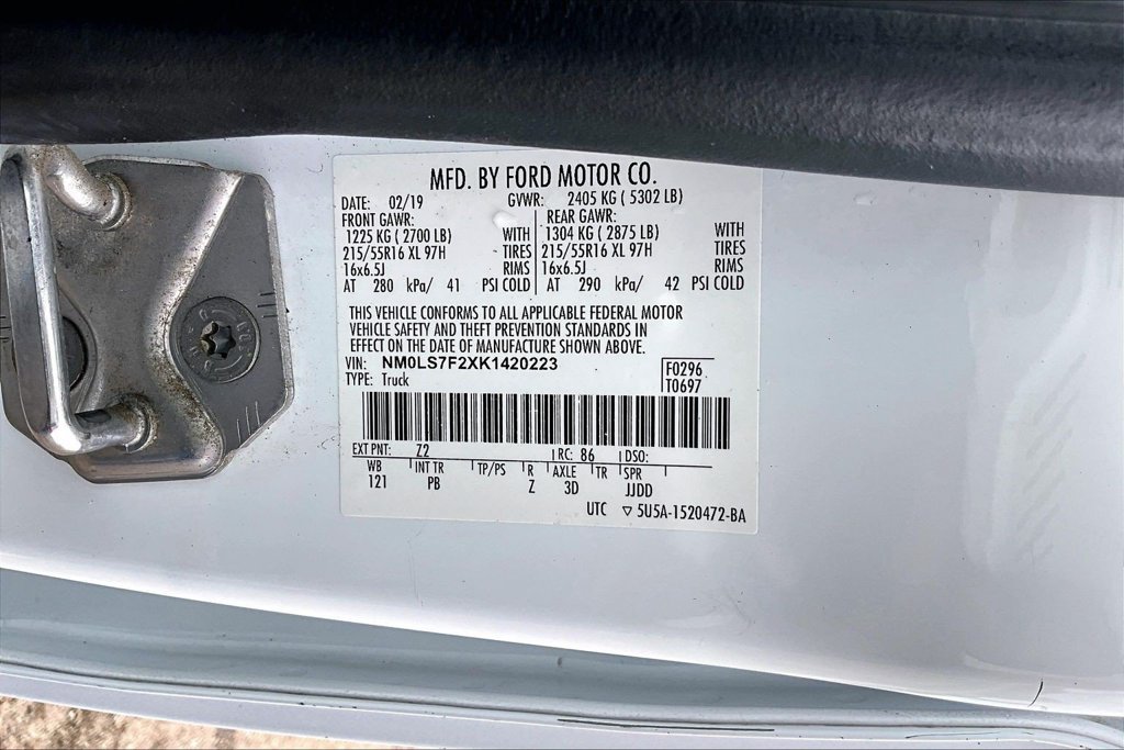 Certified 2019 Ford Transit Connect XLT FWD image 33