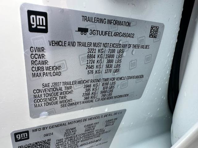 Used 2024 GMC Sierra 1500 AT4X AWD/4WD image 20
