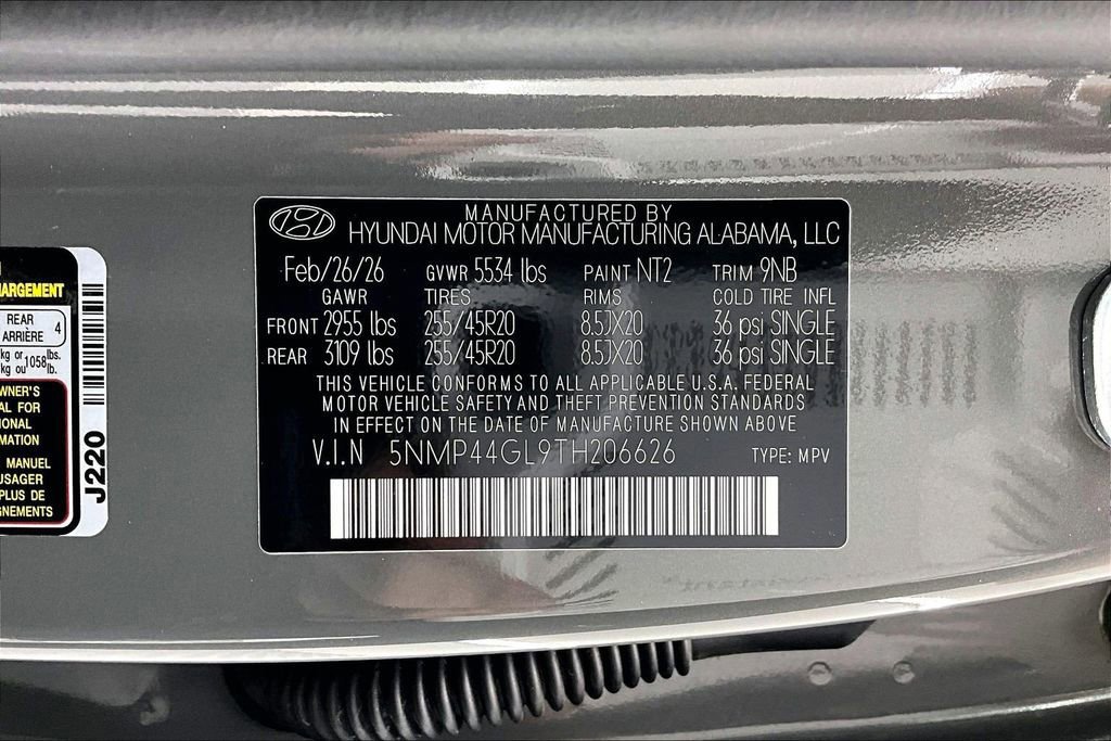 Used 2026 Hyundai Santa Fe Limited FWD image 36