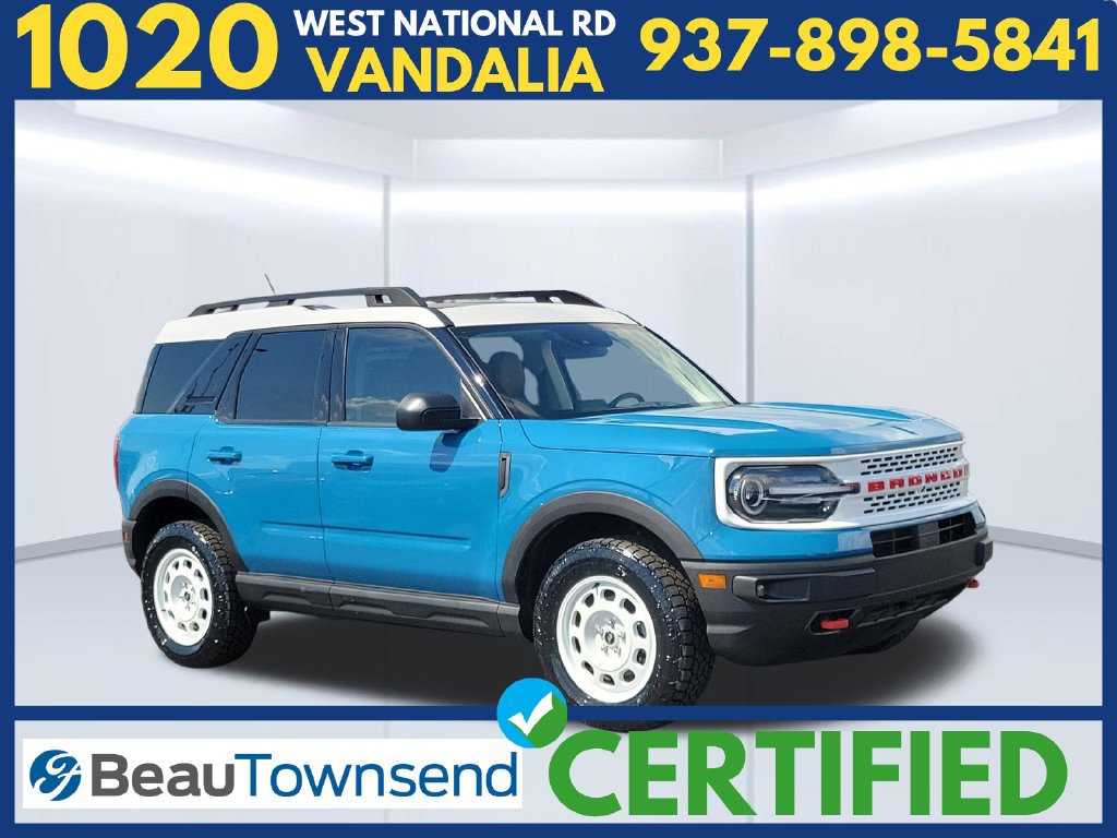 Certified 2023 Ford Bronco Sport Heritage Limited AWD/4WD 360° Tour