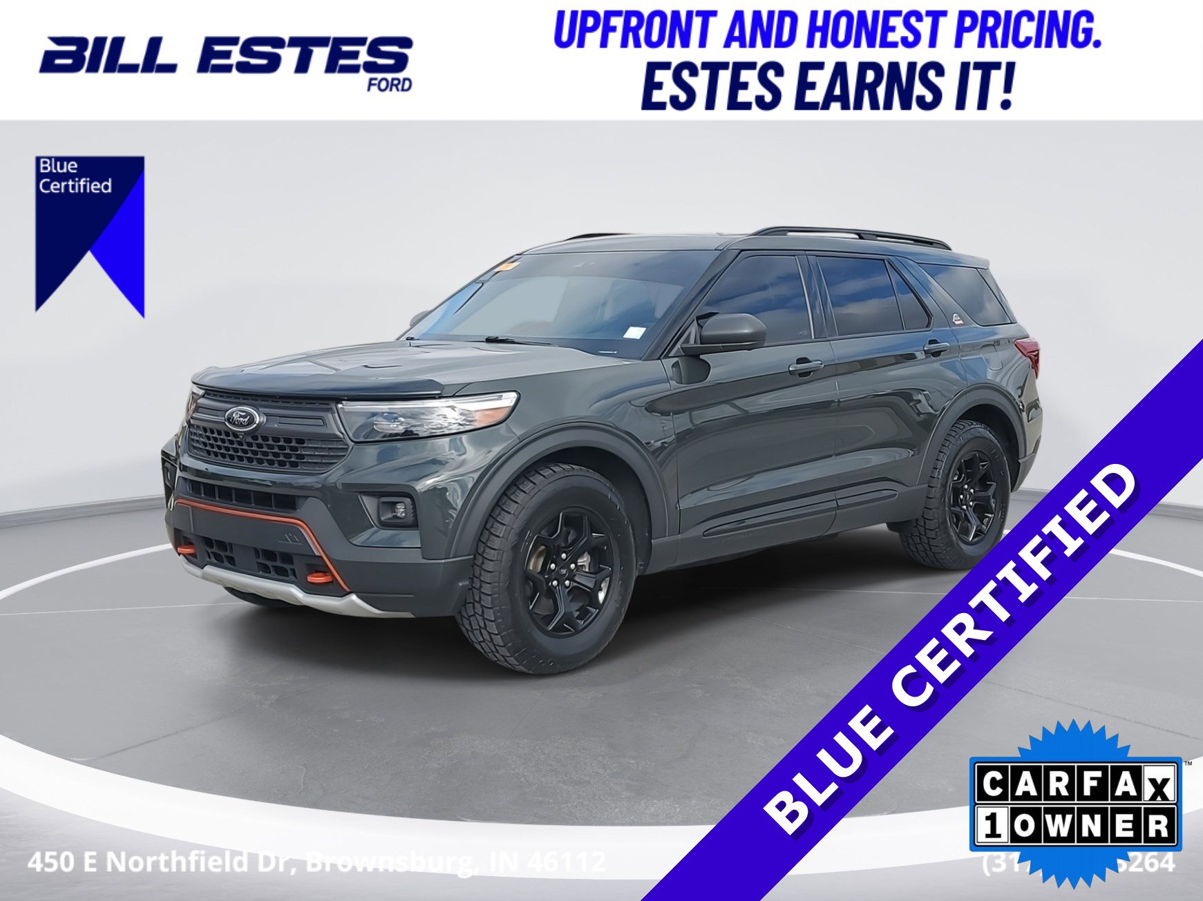 Certified 2022 Ford Explorer Timberline