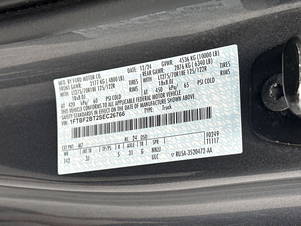 Certified 2025 Ford F250 XLT AWD/4WD image 34