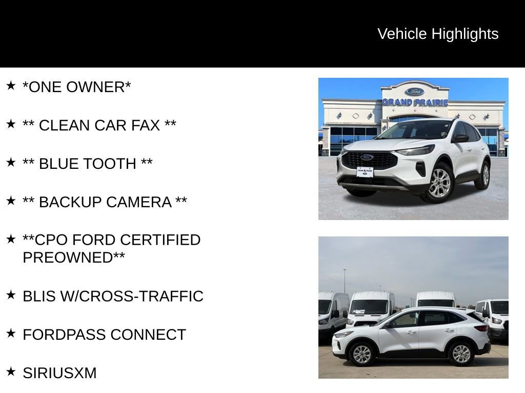 Certified 2024 Ford Escape Active image 7