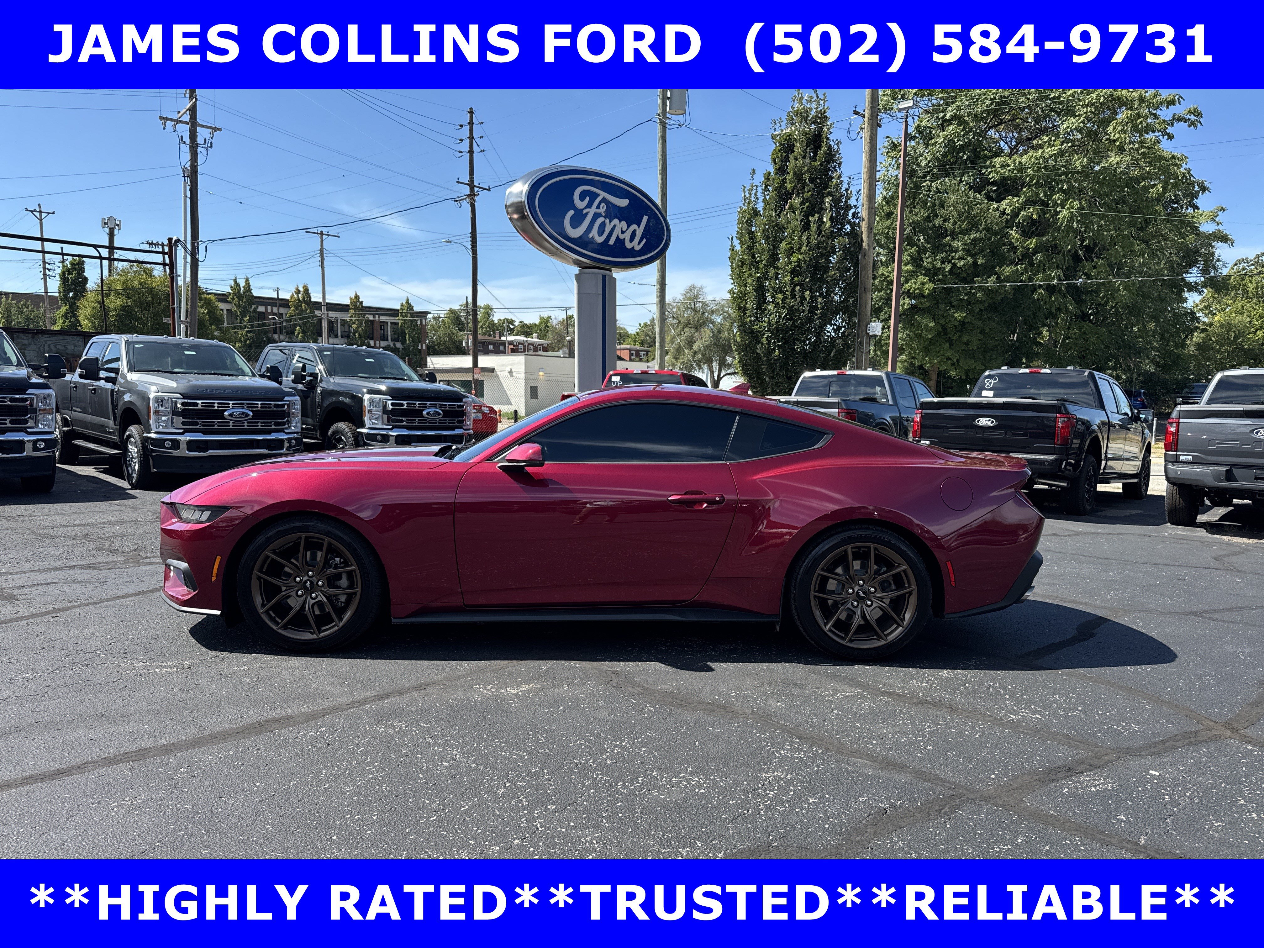 Certified 2025 Ford Mustang Premium RWD image 3