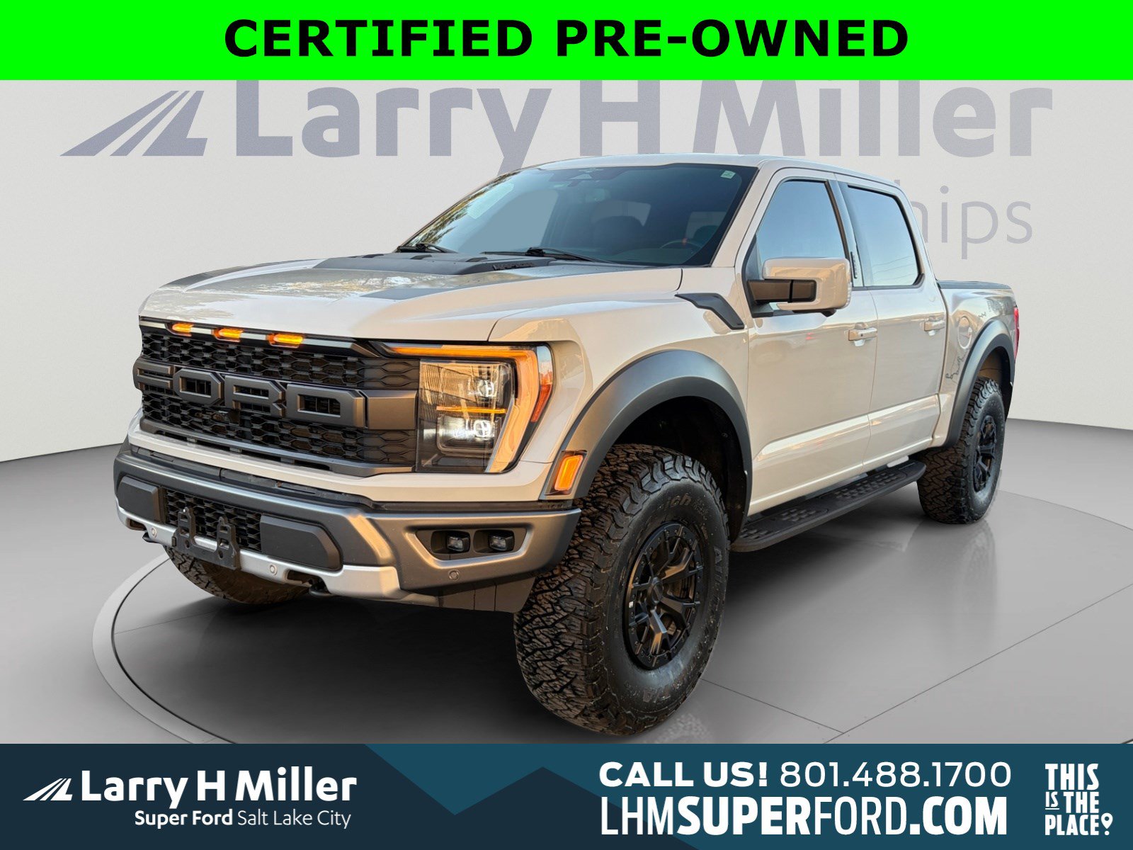 Certified 2023 Ford F150 Raptor w/ Raptor 37 Performance Package