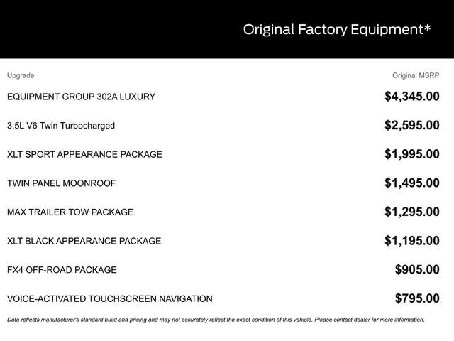 Certified 2020 Ford F150 XLT w/ Equipment Group 302A Luxury image 21