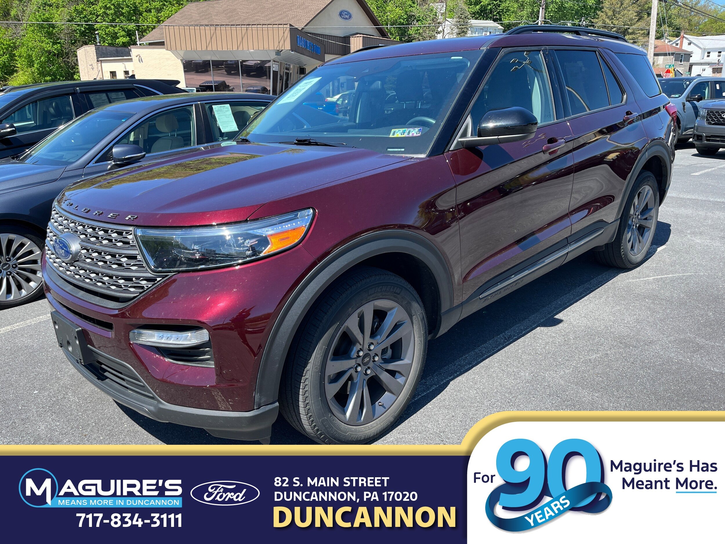 Certified 2022 Ford Explorer XLT w/ Equipment Group 202A