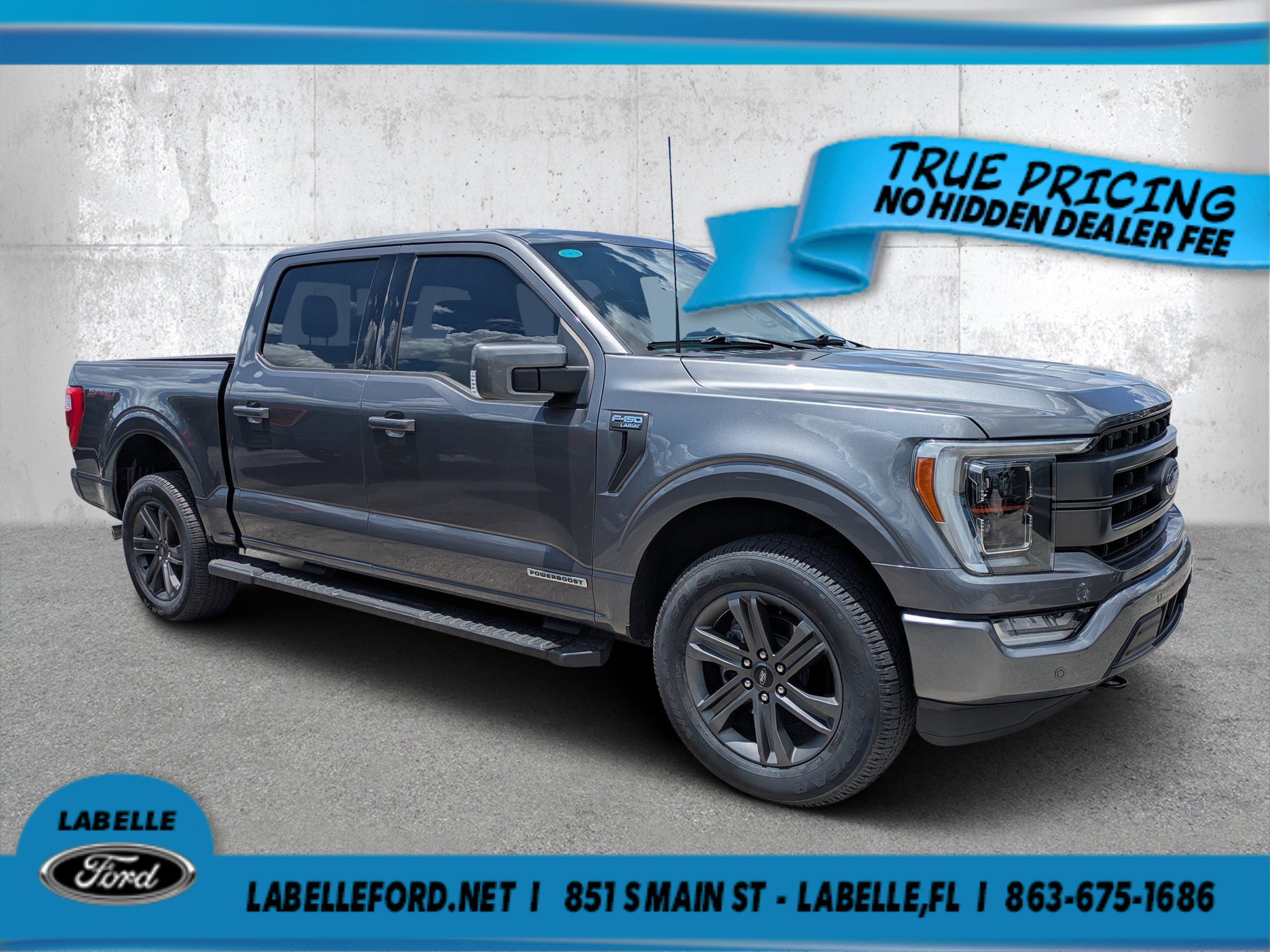 Certified 2023 Ford F150 Lariat w/ Equipment Group 502A High