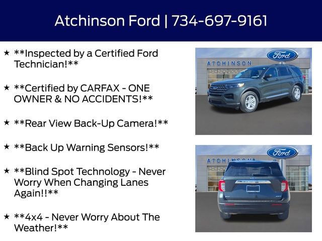 Certified 2024 Ford Explorer XLT image 8