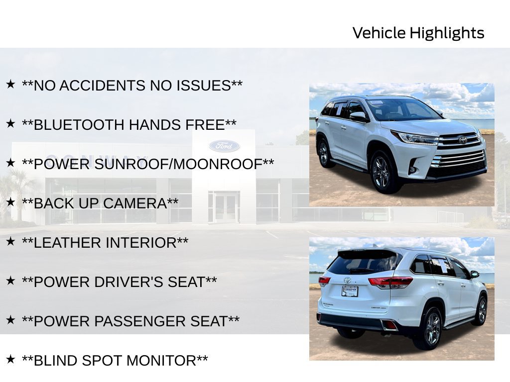 Used 2019 Toyota Highlander Limited Platinum AWD/4WD image 6