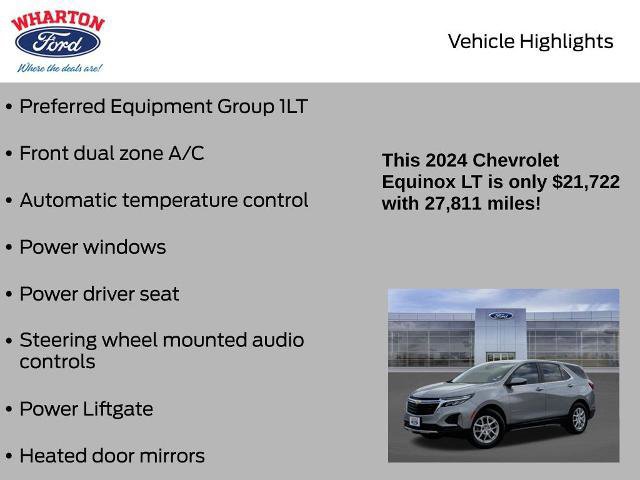 Used 2024 Chevrolet Equinox LT image 9
