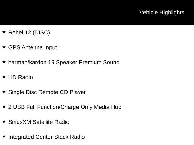 Used 2019 RAM 1500 Rebel w/ Rebel Level 2 Equipment Group image 6