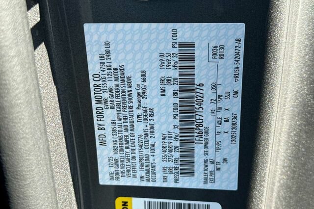 Certified 2026 Ford Mustang GT Premium w/ GT Performance Package RWD image 27