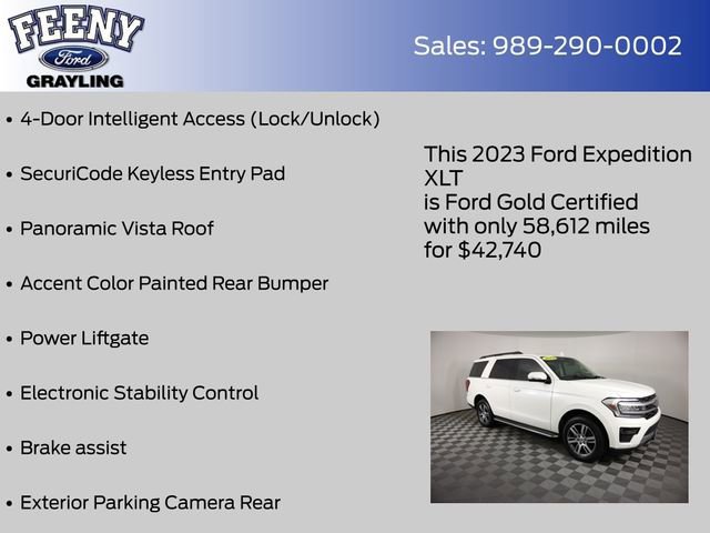 Certified 2023 Ford Expedition XLT image 22