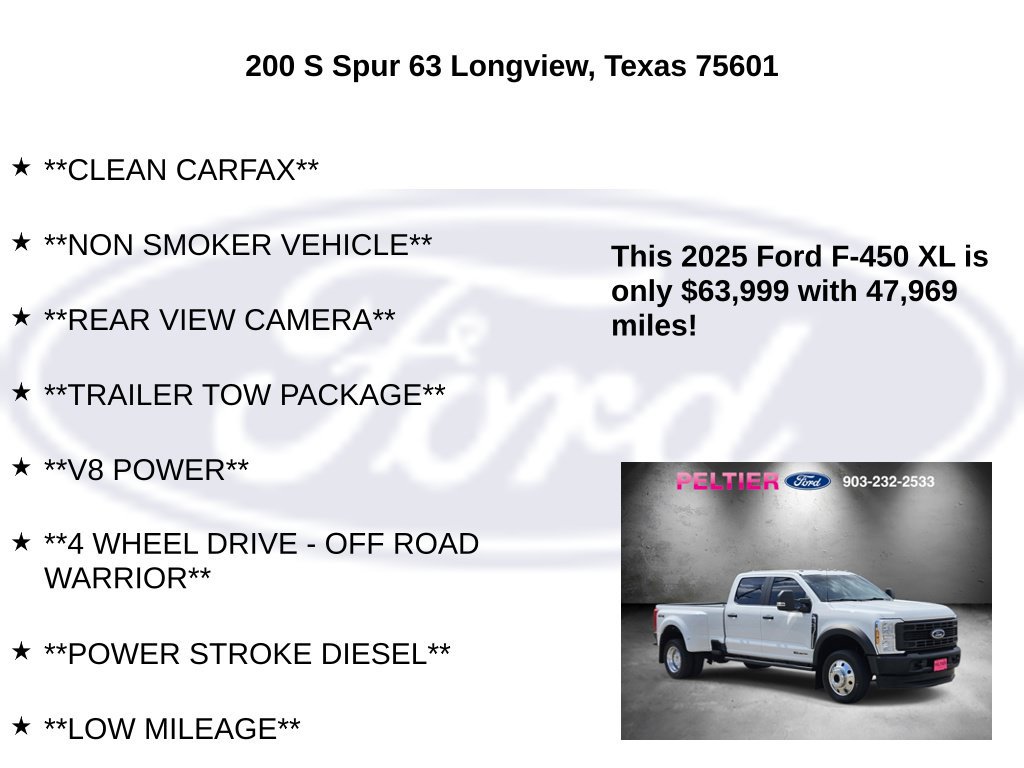 Certified 2025 Ford F450 XL AWD/4WD image 5
