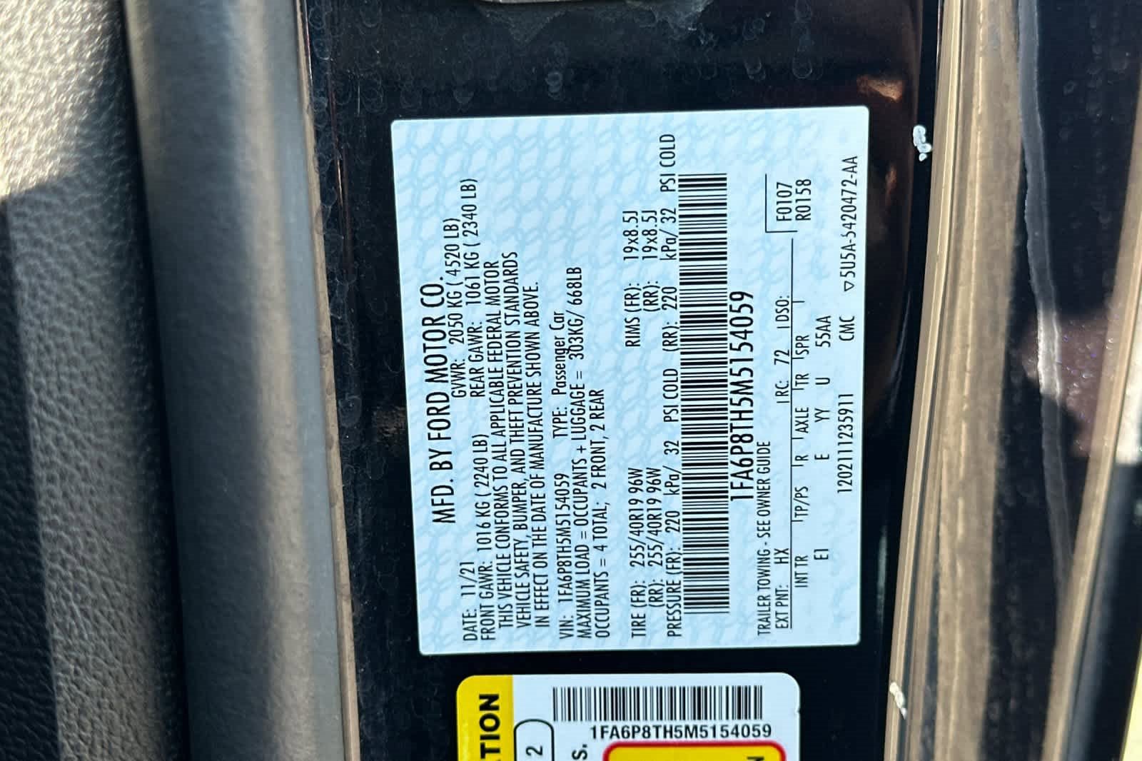 Certified 2021 Ford Mustang Premium w/ Pony Package image 28