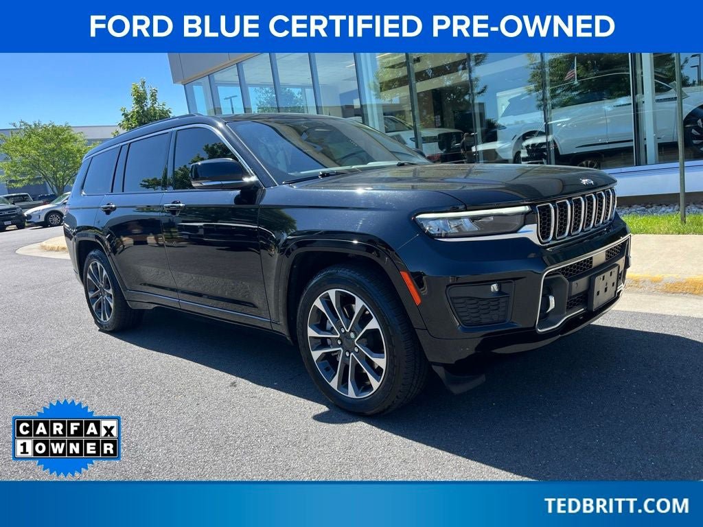 Used 2023 Jeep Grand Cherokee L Overland w/ Luxury Tech Group IV AWD/4WD image 1