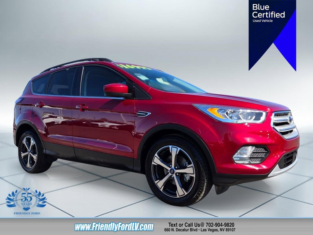 Certified 2018 Ford Escape SEL w/ Ford Safe & Smart Package