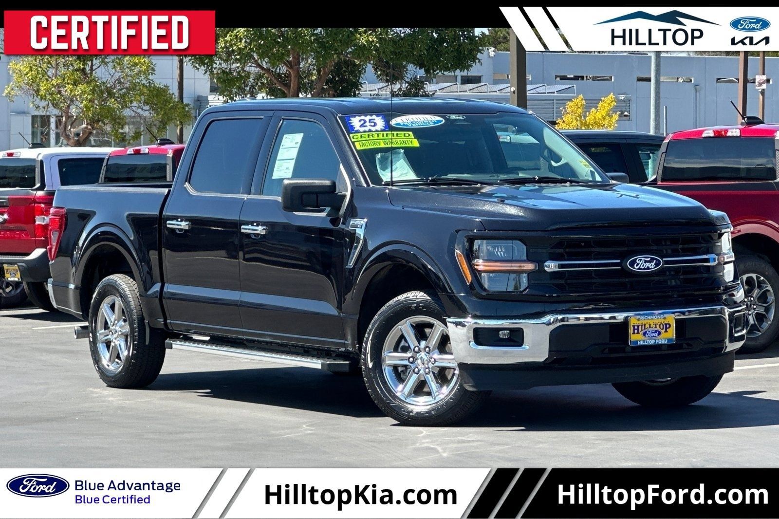 Certified 2025 Ford F150 XLT w/ Equipment Group 301A Standard