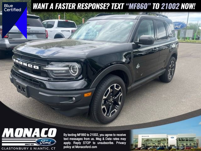 Certified 2022 Ford Bronco Sport Outer Banks w/ Tech Package