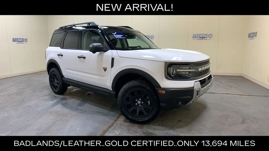 Certified 2025 Ford Bronco Sport Badlands w/ Badlands Tech Package AWD/4WD image 1