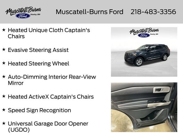 Certified 2023 Ford Explorer XLT w/ Equipment Group 202A image 21