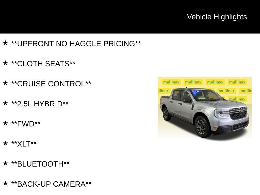 Certified 2024 Ford Maverick XLT image 12