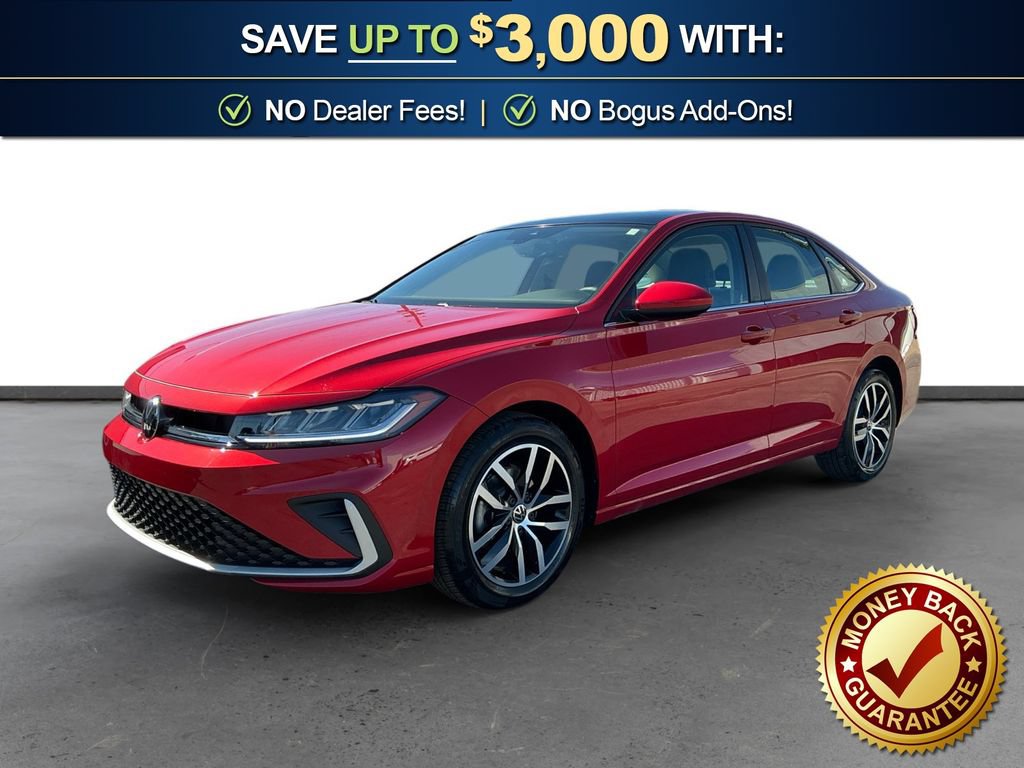 Used 2025 Volkswagen Jetta SE w/ Sunroof Package FWD image 1