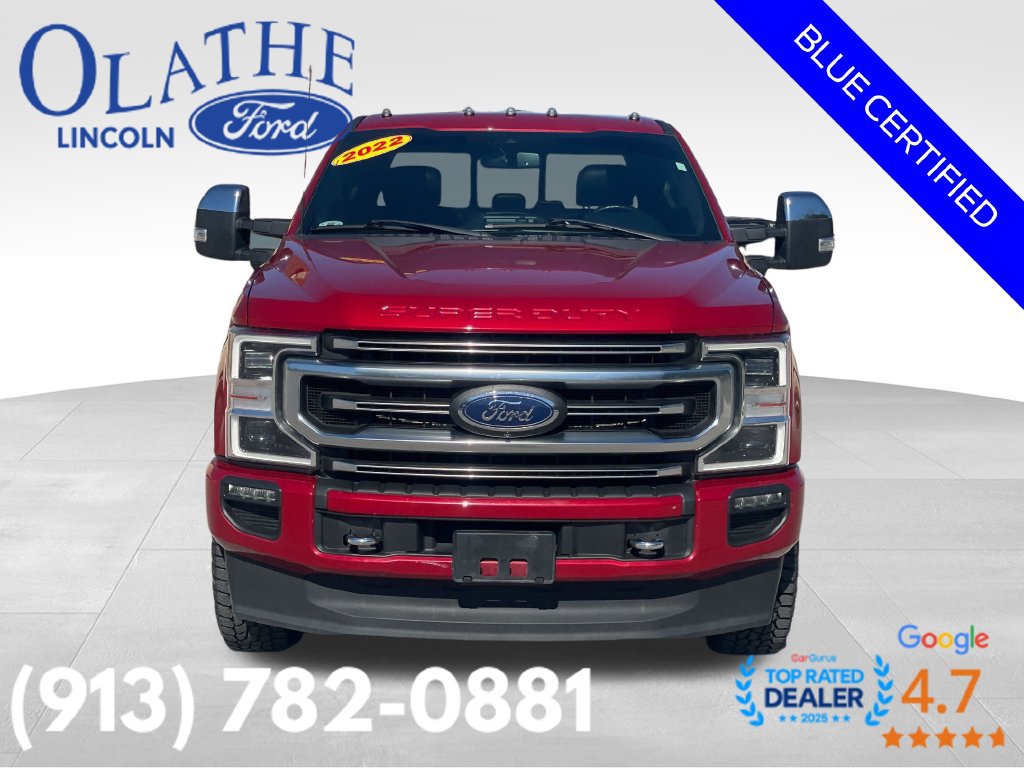 Certified 2022 Ford F350 Platinum w/ FX4 Off-Road Package AWD/4WD image 9