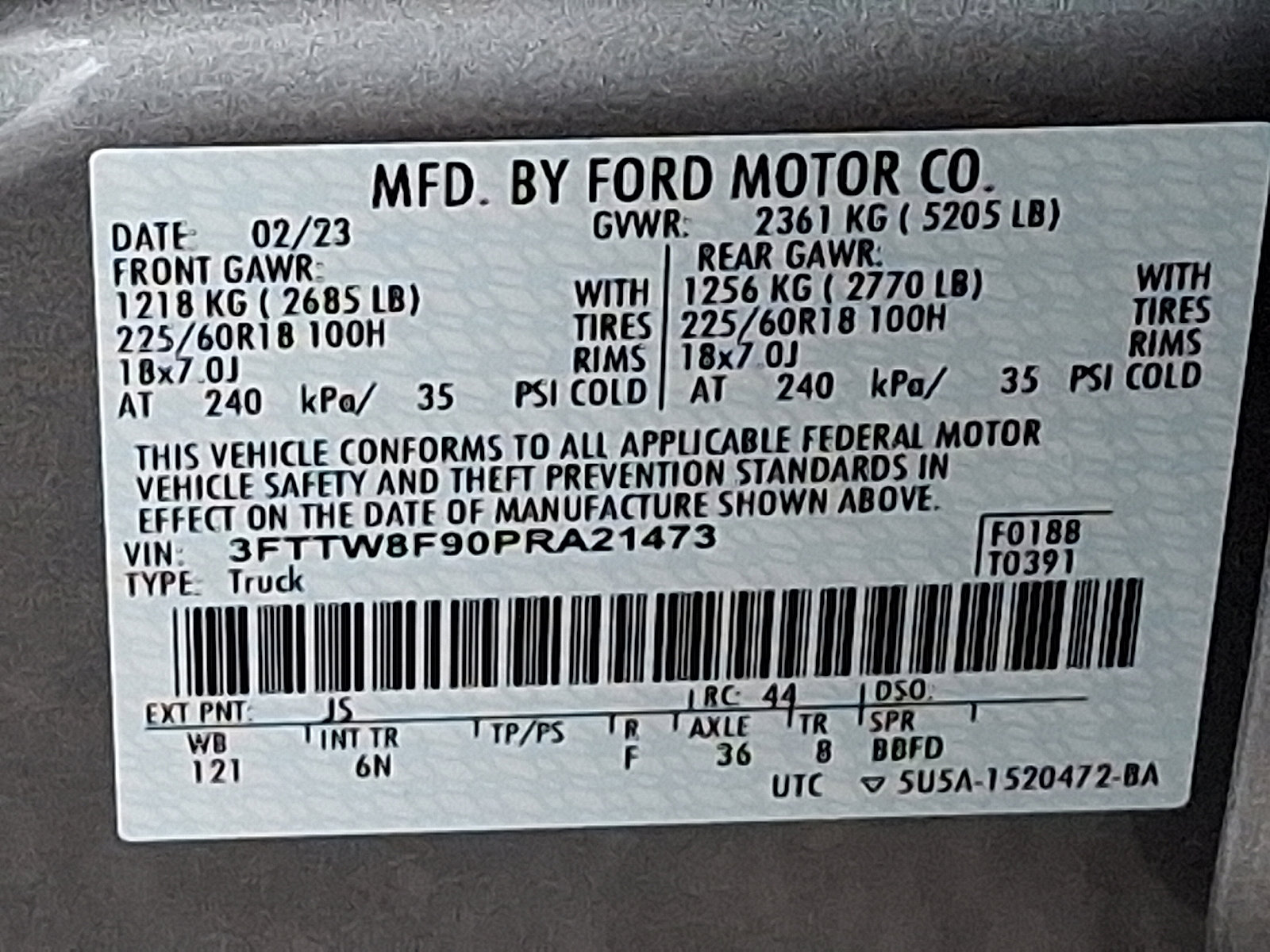 Certified 2023 Ford Maverick Lariat w/ Lariat Luxury Package image 26