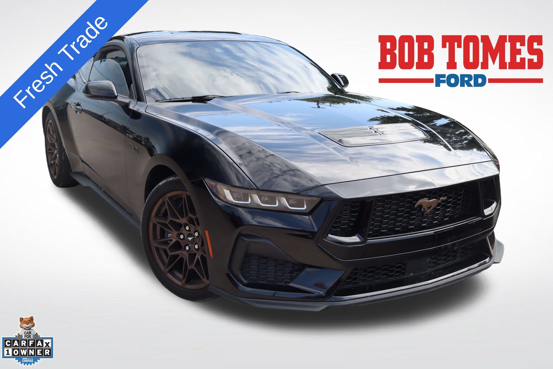 Certified 2024 Ford Mustang GT Premium w/ GT Performance Package RWD image 1