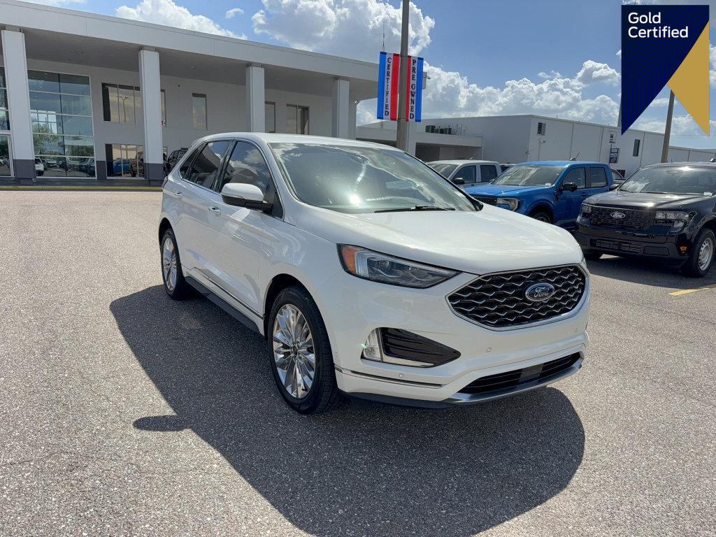 Certified 2021 Ford Edge Titanium w/ Equipment Group 301A image 1